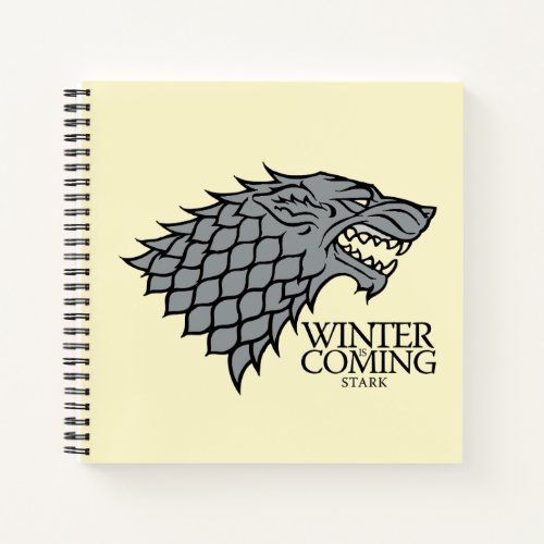 Stark Sigil _ Winter Is Coming Notebook