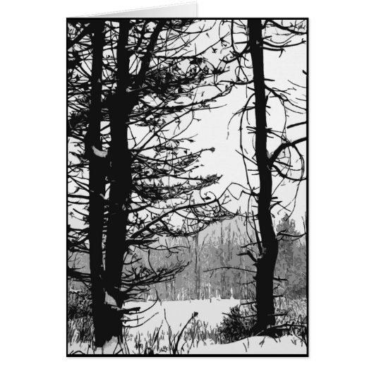 Stark Winter Day Cards (Front)