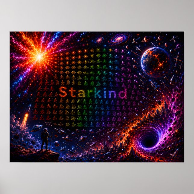 Starkind – Cosmic Evolution of Life Poster (Front)