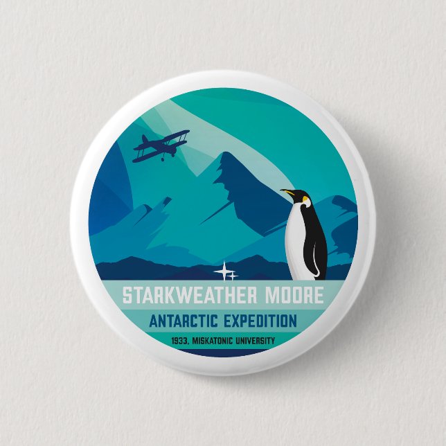 Starkweather-Moore Antarctic Expedition Button (Front)