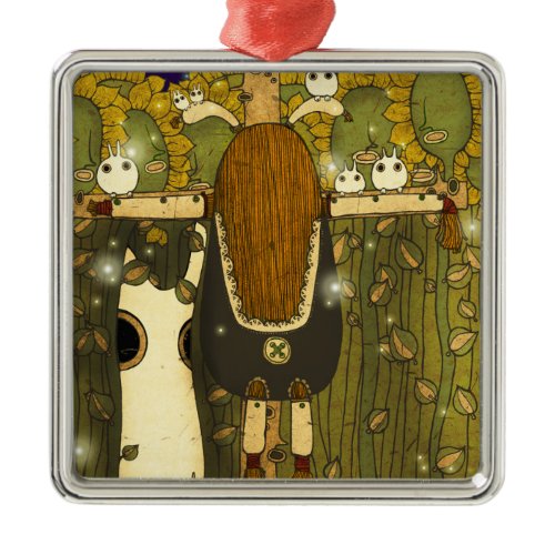 Starlight 2012  2 metal ornament
