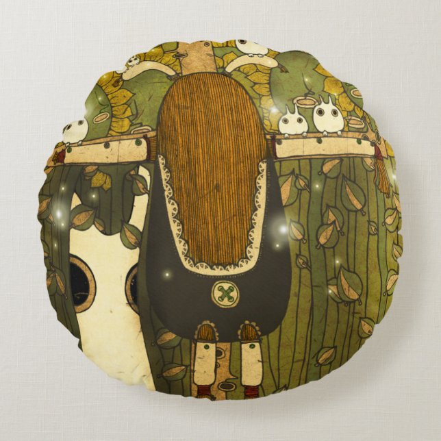 Starlight 2012  2 round pillow (Front)