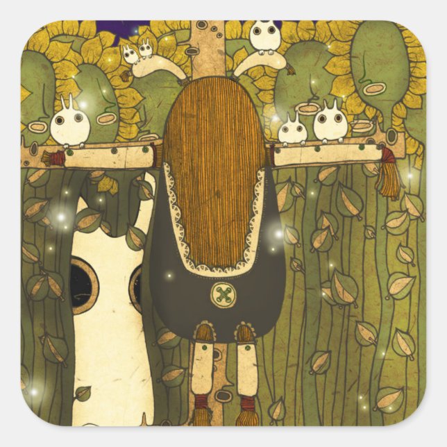 Starlight 2012  2 square sticker (Front)