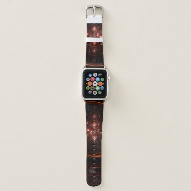 Starlight Abstract Art Apple Watch Band (Front)