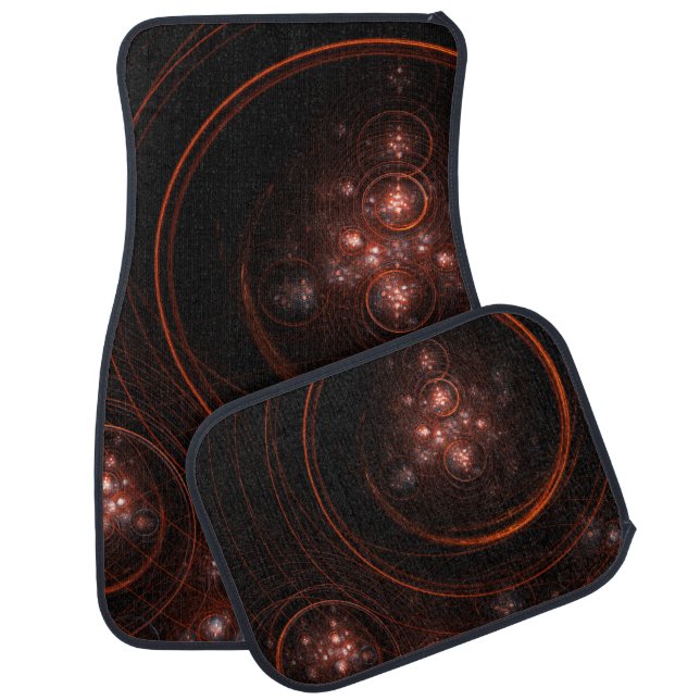 Starlight Abstract Art Car Floor Mat (Set)