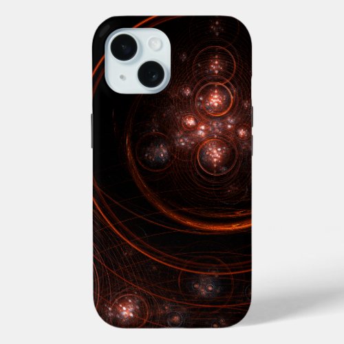 Starlight Abstract Art iPhone 15 Case