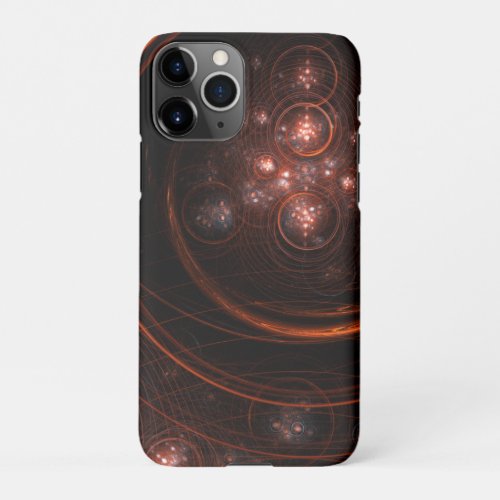 Starlight Abstract Art Glossy iPhone 11Pro Case