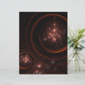 Starlight Abstract Art Letterhead (Standing Front)