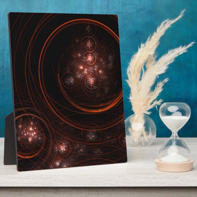 Starlight Abstract Art Plaque (Side)