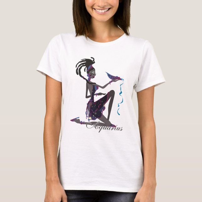 Starlight Aquarius Apparel T-Shirt (Front)