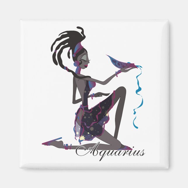 Starlight Aquarius Magnets (Front)