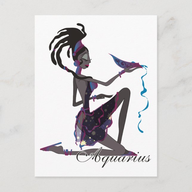 Starlight Aquarius Postcards (Front)