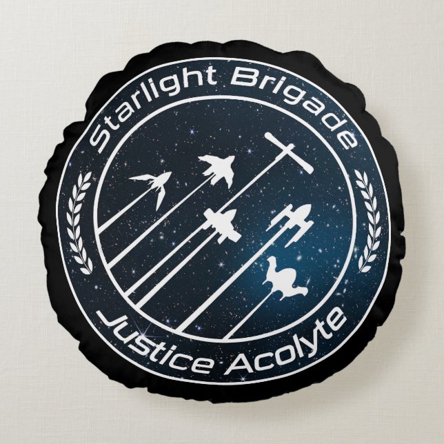 Starlight Brigade TWRP Round Pillow (Front)