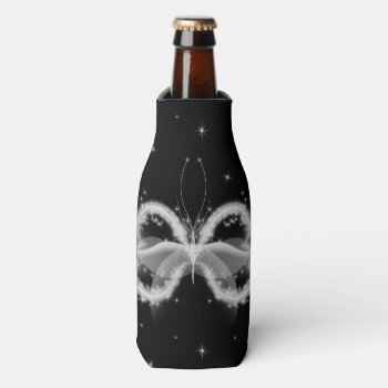 Starlight Butterfly Bottle Cooler by stellerangel at Zazzle