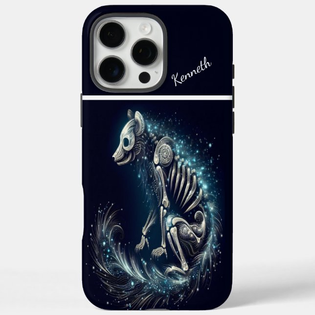 Starlight Canine Skeleton Case-Mate iPhone Case (Back)