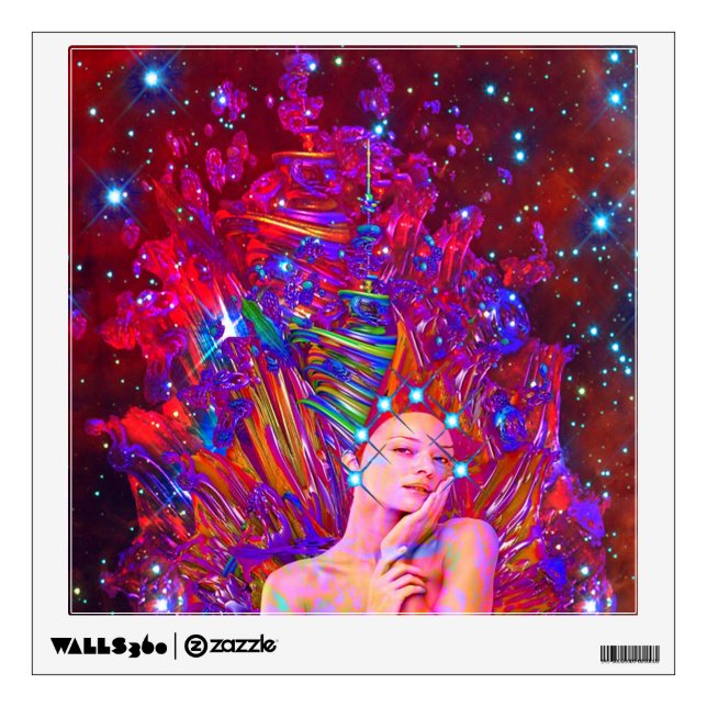 Starlight Communication Wall Sticker (Front)