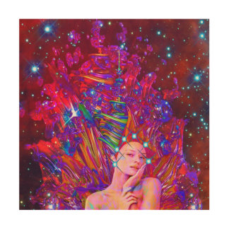 Starlight Communication Wood Wall Decor