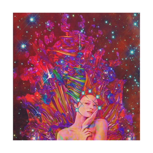 Starlight Communication Wood Wall Decor (Front)