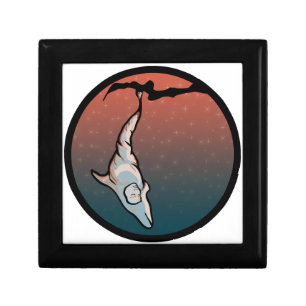 starlight dolphin cocoon keepsake box