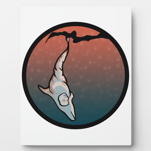 starlight dolphin cocoon plaque (Front)