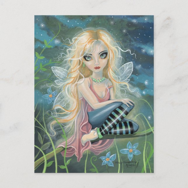 Starlight Fairy Fantasy Art Postcards (Front)