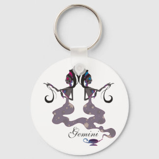 Starlight Gemini Keychain