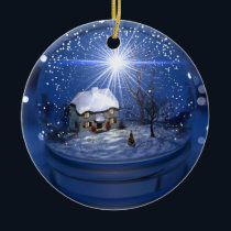 Starlight Globe Christmas Ornament