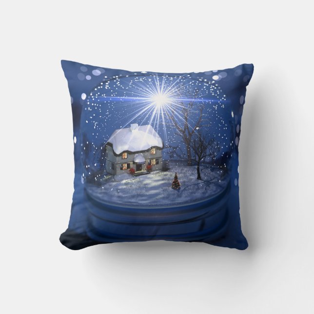 Starlight Globe Pillow (Front)