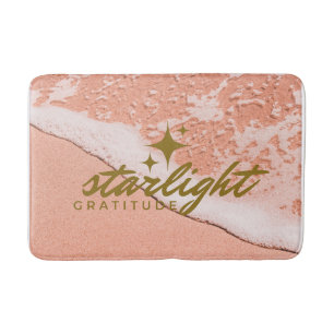 starlight gratitude bath mat