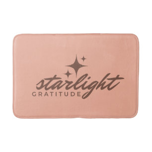 starlight gratitude bath mat