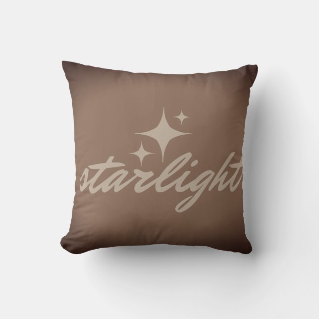 starlight gratitude throw pillow (Front)