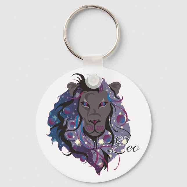 Starlight Leo Keychain (Front)