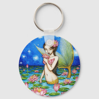 Starlight Lily Mermaid Keychain