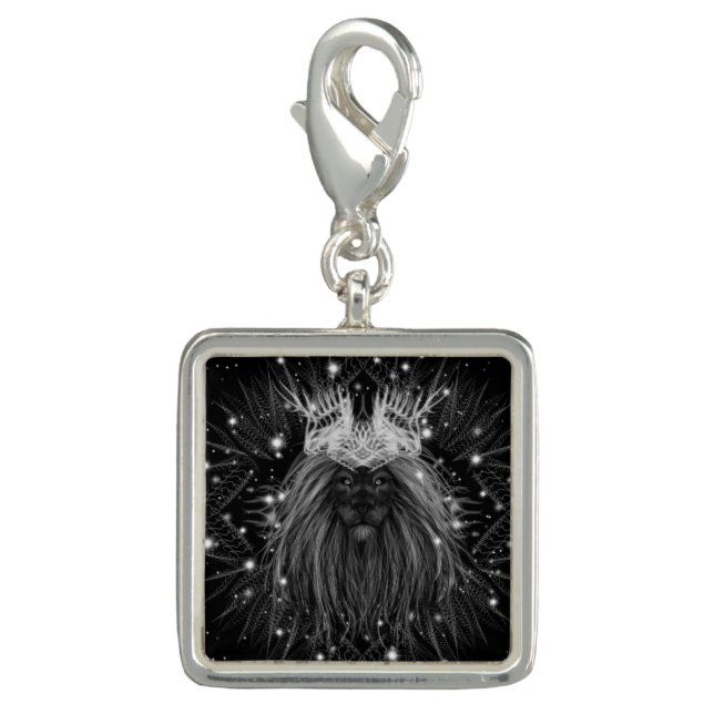 Starlight Lion with Crown Charm (Front)