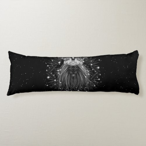 Starlight Lion with Crown Monogram Body Pillow