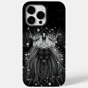 Starlight Lion with Crown Monogram Case-Mate iPhone 14 Pro Max Case