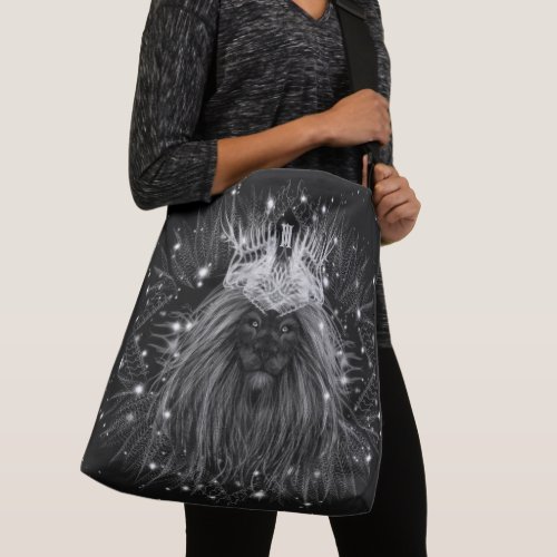 Starlight Lion with Crown Monogram Crossbody Bag