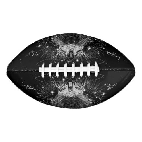 Starlight Lion with Crown Monogram Football