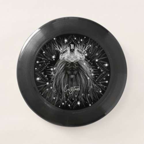 Starlight Lion with Crown Monogram Wham_O Frisbee