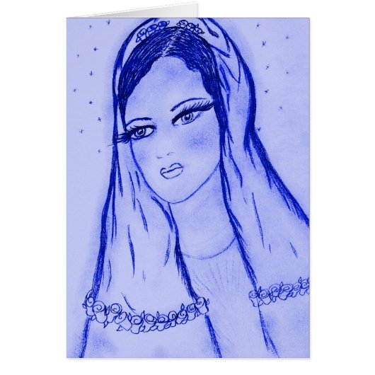 Starlight Mary in Blue Cards (Front)
