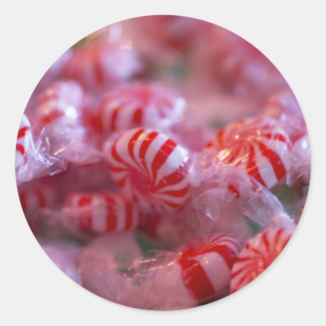 Starlight Mints Holiday Cards and Stickers (Front)