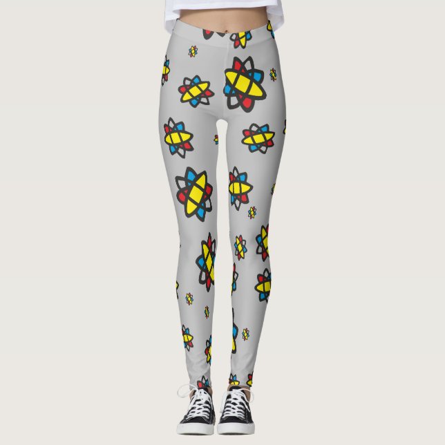 Starlight Nigh patternpants Leggings (Front)