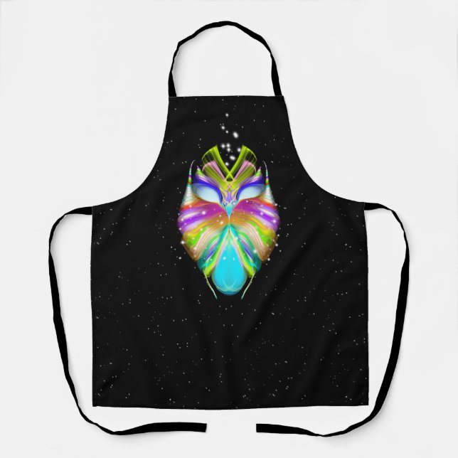 Starlight Oracle Owl Apron (Front)