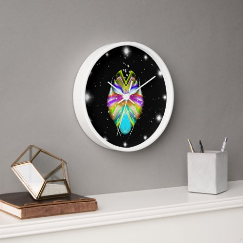 Starlight Oracle Owl Clock