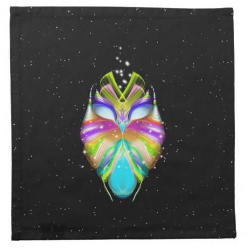 Starlight Oracle Owl Cloth Napkin