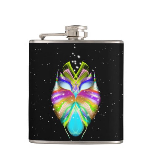 Starlight Oracle Owl Flask