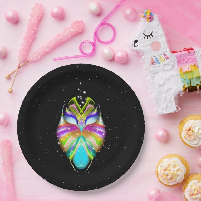 Starlight Oracle Owl Paper Plates (Party)