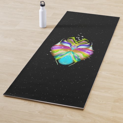 Starlight Oracle Owl Yoga Mat