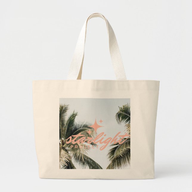 starlight project connection large tote bag (Front)