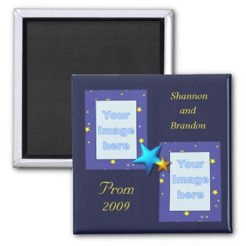 Starlight Prom Photo Magnet by KELLBELL535 at Zazzle